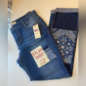 l.e.i Dylan tomboy jeans size 16